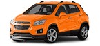 CHEVROLET TRACKER -huolto-oppaat