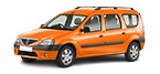 Dacia LOGAN Discos de freno traseras y delanteras de calidad equivalente
