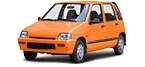 Daewoo TICO Discos de freno traseras y delanteras de calidad equivalente