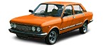 Fiat 132 auto accessoires catalogus