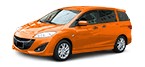 Mazda 5 Moottoriöljy diesel ja bensiini alkuperäistä laatua