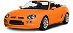 MG MGF Doors / parts in original quality