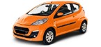 PEUGEOT 107 replace Bracket, stabilizer mounting - manuals online free