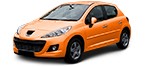 Peugeot 207 Sportluftfilter diesel og benzin af original kvalitet
