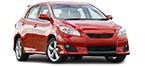 Peças sobressalentess TOYOTA MATRIX