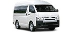 Peças sobressalentess TOYOTA HIACE