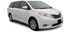 Peças sobressalentess TOYOTA SIENNA