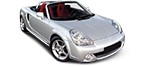 Peças sobressalentess TOYOTA MR 2