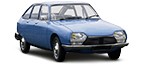 Onderdelen CITROËN GS