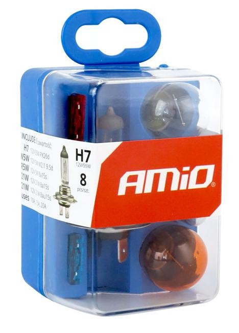 AMiO Assortiment d'ampoules VW,AUDI,MERCEDES-BENZ 01499