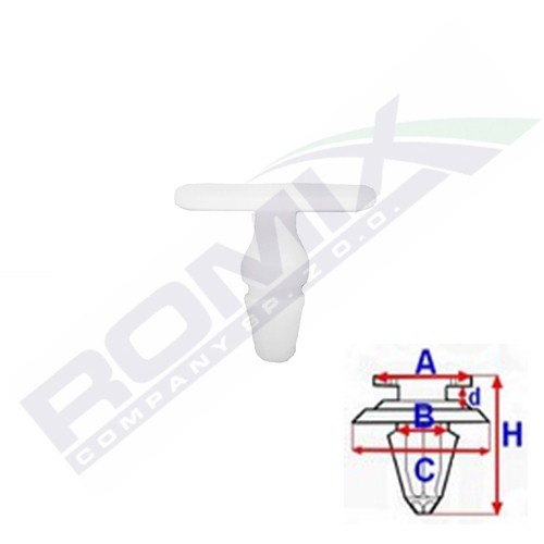 ROMIX Clip MERCEDES-BENZ C70311 A0019889781
