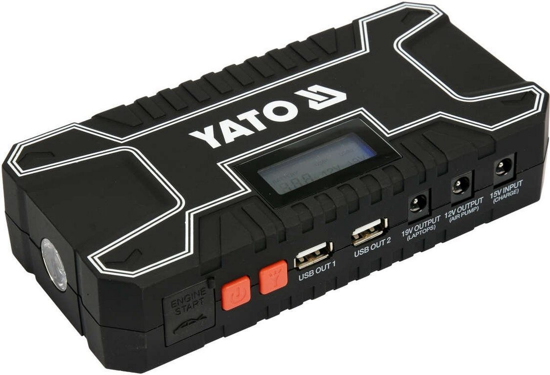 YATO Batería, aparato auxiliar de arranque-0