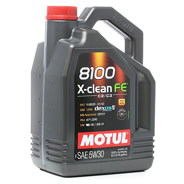 Olej silnikowy MOTUL XCLEAN FE 104777 5W30, 5l, Olej