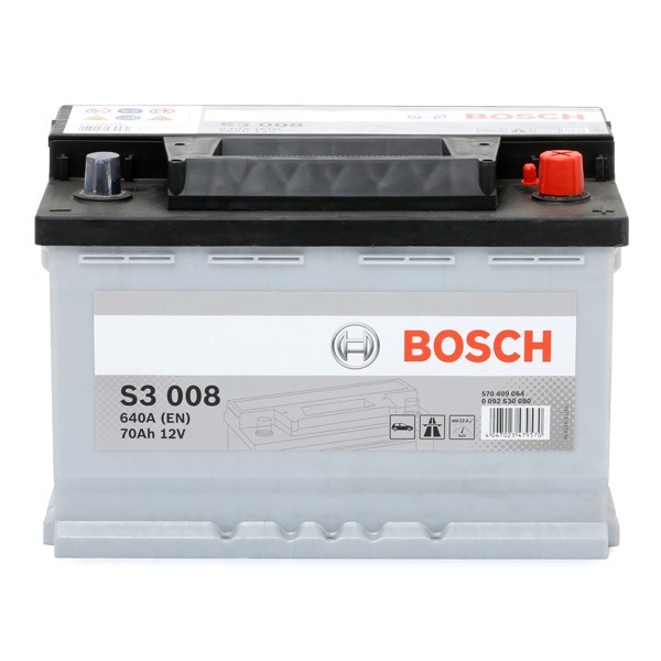 0 092 S30 080 BOSCH Car battery Hyundai GRANDEUR review