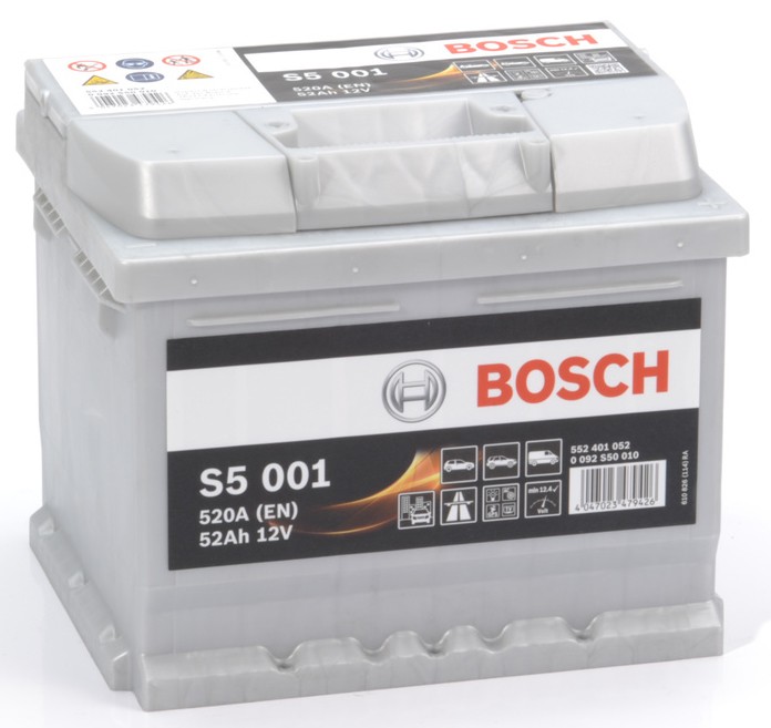 0 092 S50 010 BOSCH Car battery Audi 80 review