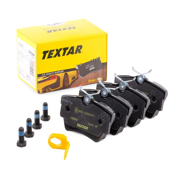 2398001 TEXTAR Brake pad set Opel VIVARO review