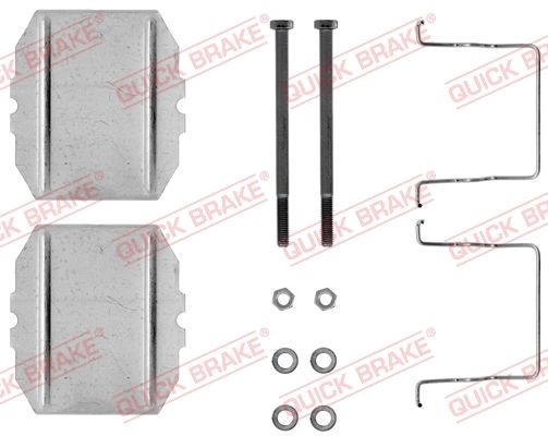 Accessory Kit, disc brake pads QUICK BRAKE 109-1053 Reviews