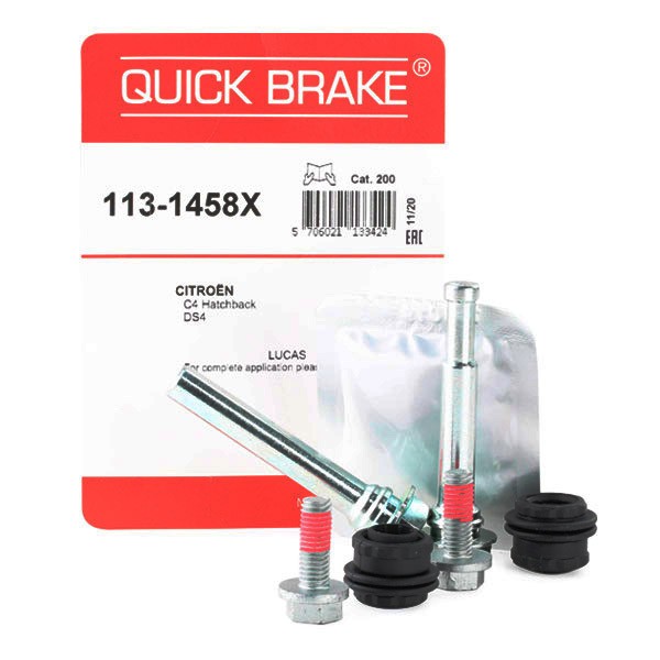 113-1458X QUICK BRAKE Gasket set brake caliper Audi A4 review