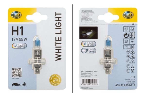 8GH 223 498-118 HELLA Headlight bulbs Opel MERIVA review