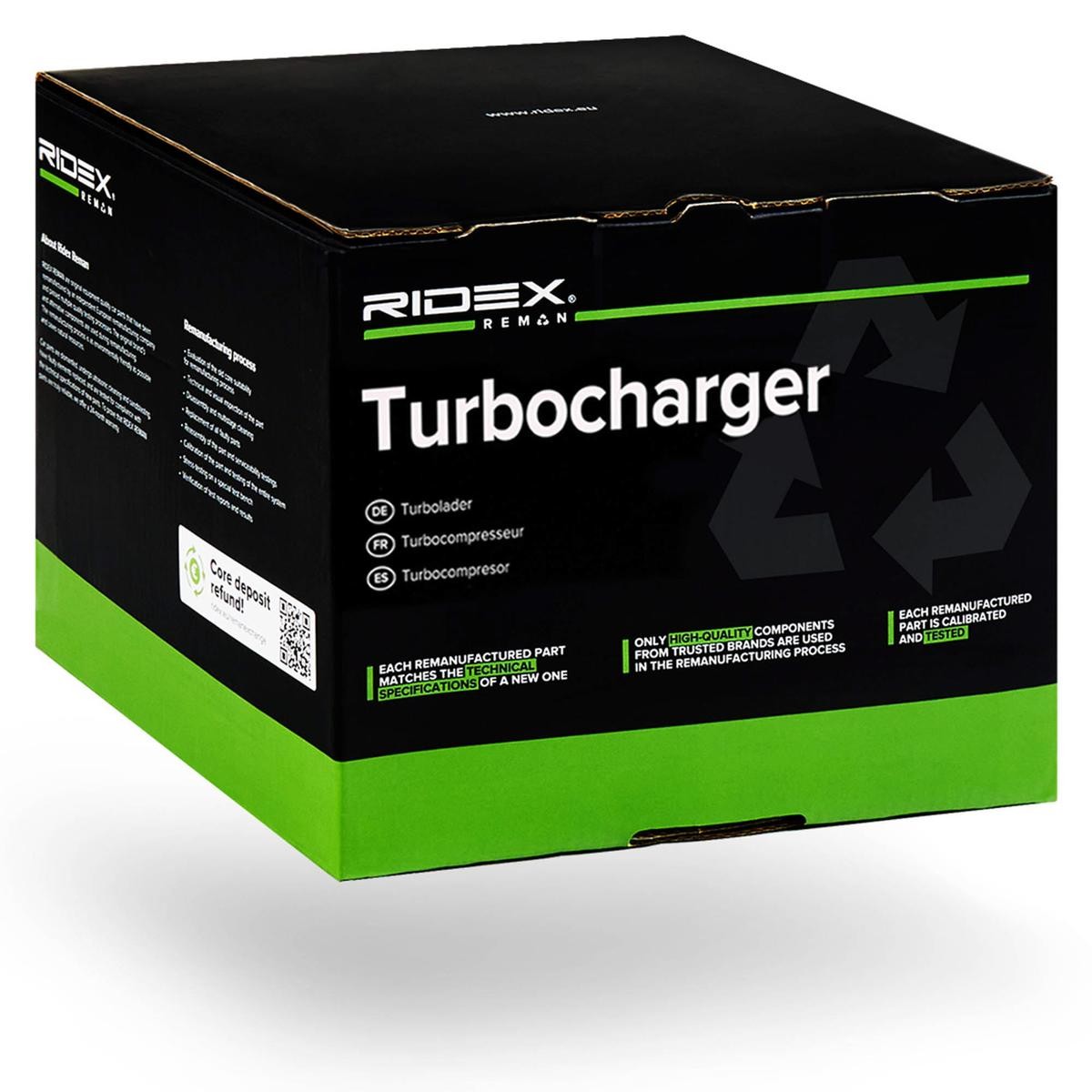 Turbocharger RIDEX REMAN 2234C0206R Reviews