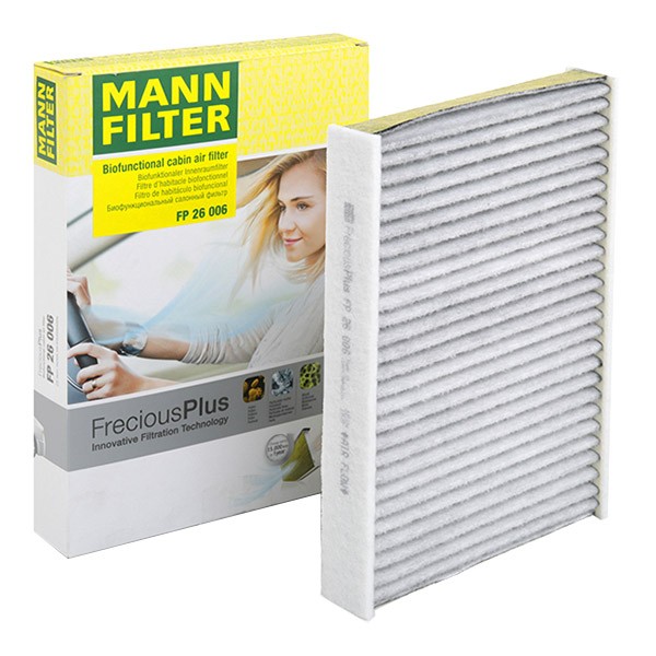FP 26 006 MANN-FILTER Pollen filter Skoda CITIGO review