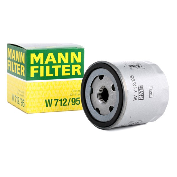 W 712/95 MANN-FILTER Oil filters Skoda OCTAVIA review