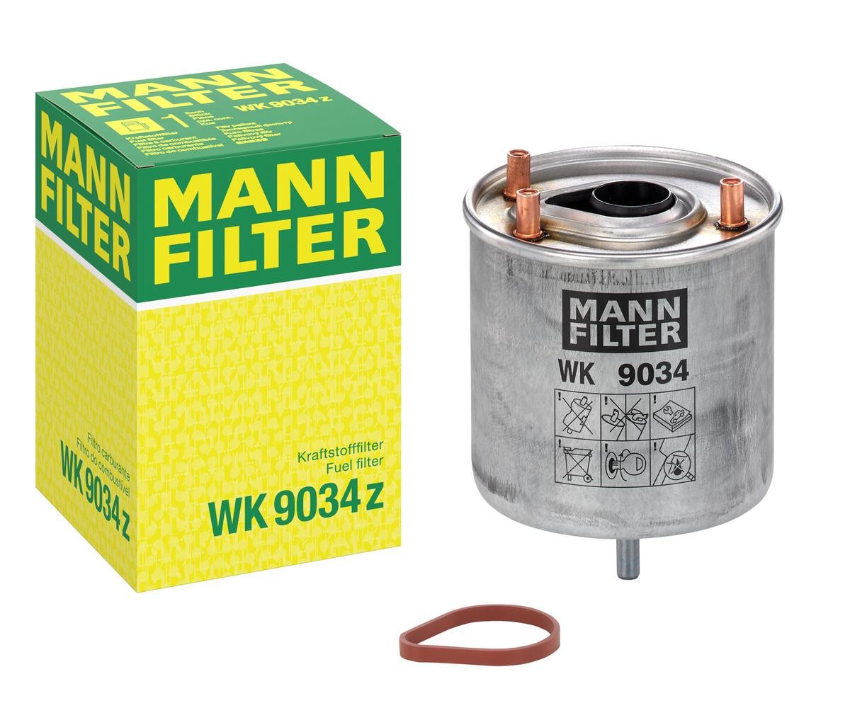 WK 9034 z MANN-FILTER Fuel filters Peugeot 3008 review