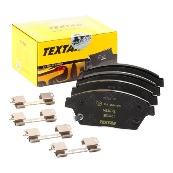 2503401 TEXTAR Brake pad set Opel ZAFIRA review