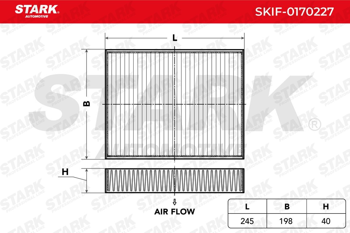 SKIF-0170227 STARK Pollen filter BMW 1 Series review
