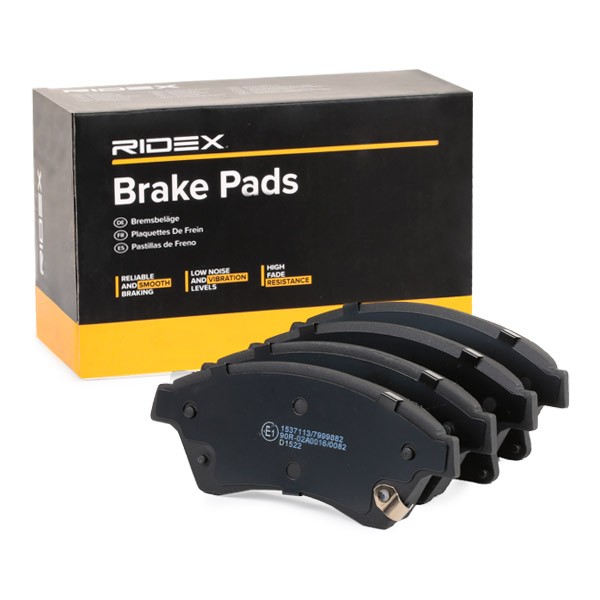 402B0461 RIDEX Brake pad set Opel MOKKA review