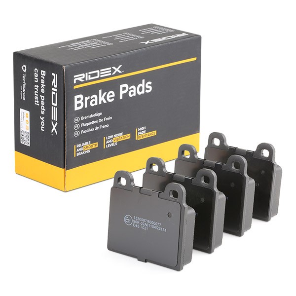 402B0417 RIDEX Brake pad set Opel SENATOR review