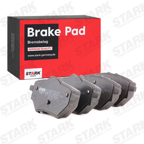 SKBP-0011643 STARK Brake pad set Opel CORSA review