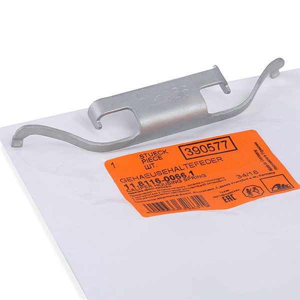 Brake pad accessory kit 11.8116-0066.1 review