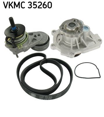 VKMC 35260 SKF Serpentine belt kit Opel CORSA review