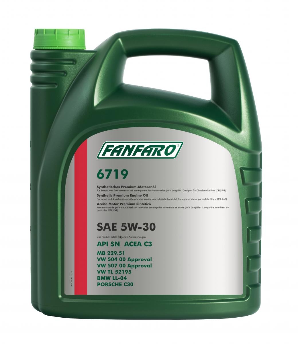 Engine oil FANFARO FF6719-5 Reviews