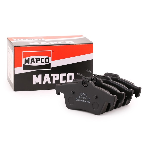 6698 MAPCO Brake pad set Ford C-MAX review