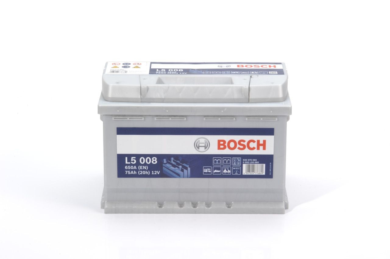 0 092 L50 080 BOSCH Car battery Nissan KUBISTAR review