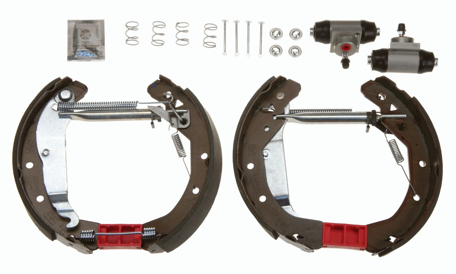 GSK1687 TRW Drum brake kit Opel VECTRA review