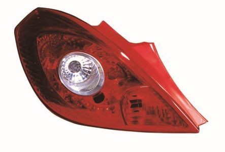 Rear light ABAKUS P21/5W, P21W, without bulb, without bulb holder 4421953LLDUE Opel Corsa D ➤ AUTODOC
