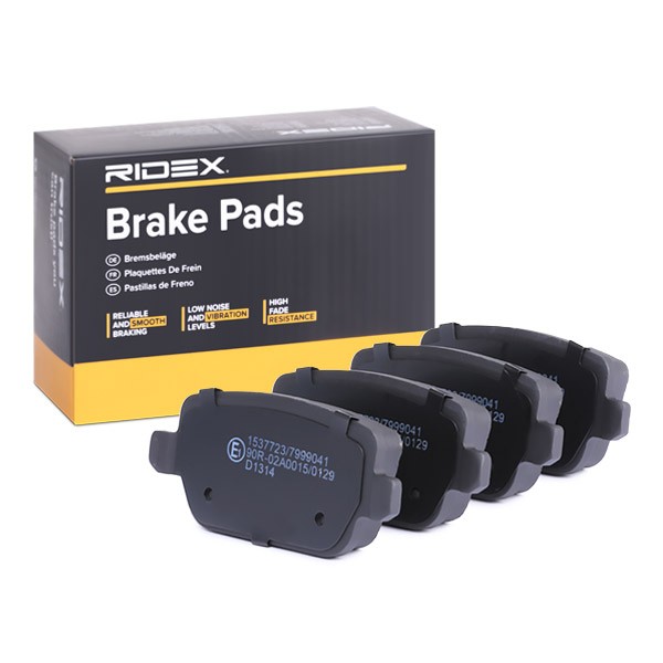 402B0065 RIDEX Brake pad set Ford MONDEO review