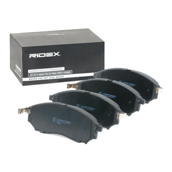 402B0228 RIDEX Brake pad set Nissan 350Z review