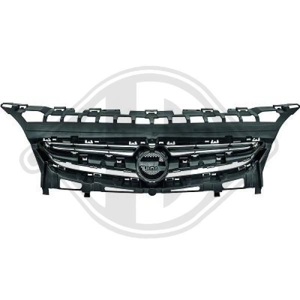 1807140 DIEDERICHS Front grille Opel ASTRA review