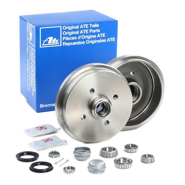 24.0218-0707.2 ATE Drum brake kit Volkswagen JETTA review