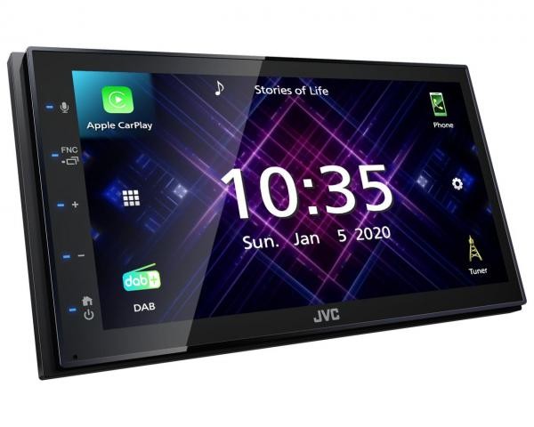 of Overleven beginsel Car multimedia system JVC 6.8Inch, 2 DIN, 50x4W KWM565DBT ▷ AUTODOC price  and review