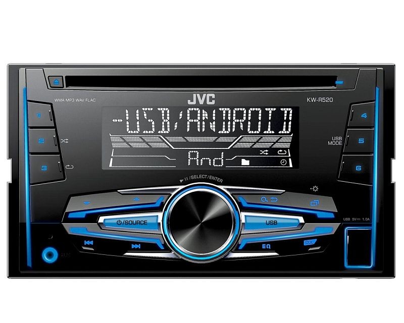 KW-R520 Autoradio AUX, CD, USB, 2 DIN, FLAC, MP3, WMA ▷ AUTODOC prijs en