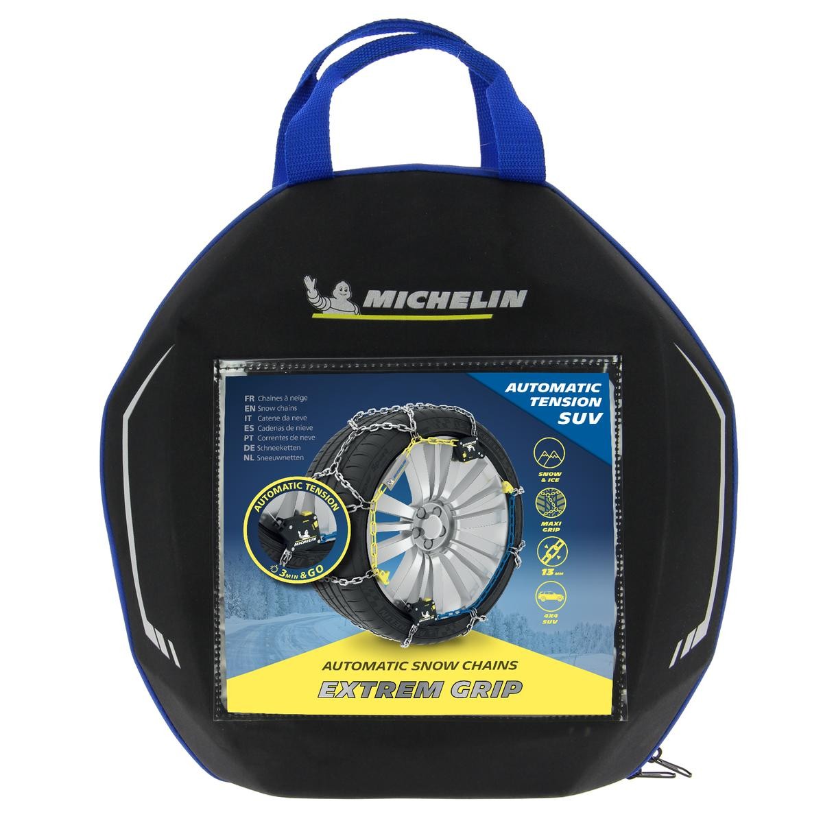 008466 Michelin Extrem Grip Auto 260 008466 Cadenas nieve bolsa de almacenamiento, con guantes de protección, con instrucciones de montaje, Bolsa AUTODOC precio y opinión
