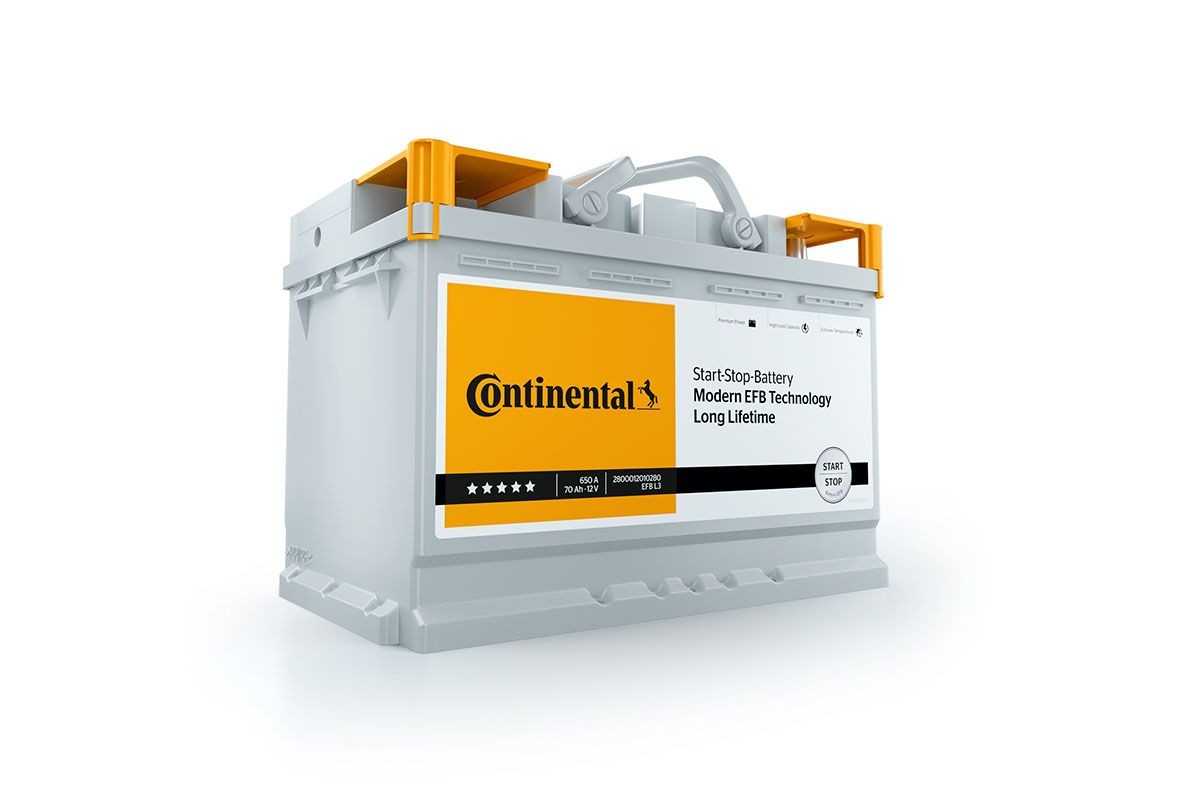 Continental Start-Stop 2800012007280 Batterie 12V 80Ah 800A B13