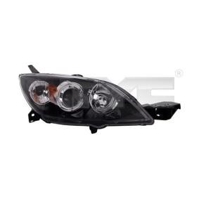 Caramelo trama Problema 20-0859-05-2 TYC Headlight Right, H7, HB3, without electric motor for Mazda  3 BK ▷ AUTODOC price and review