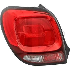 4082091 DIEDERICHS Rear light Left, bulb holder for C1 2 AUTODOC price and review
