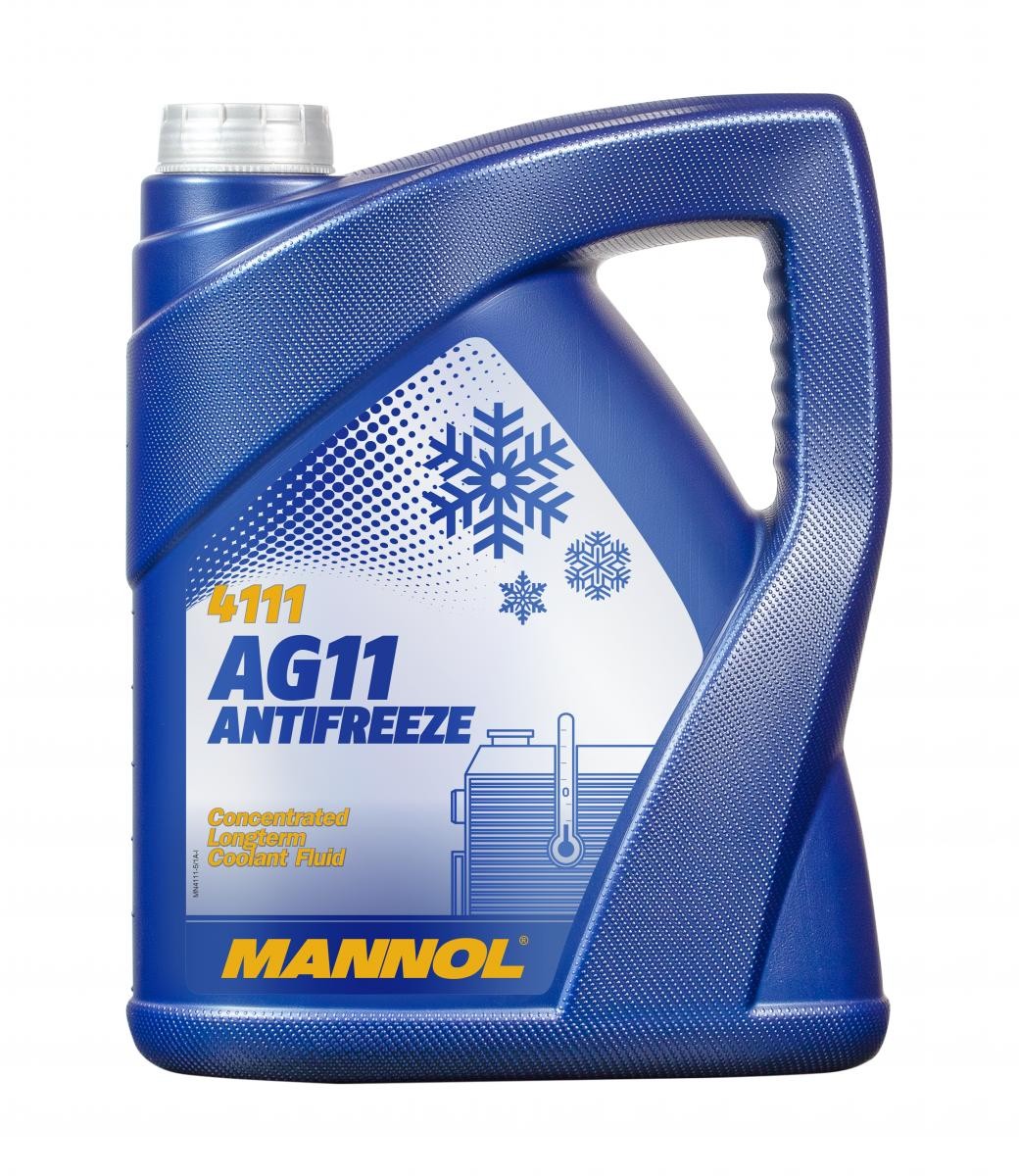 MN4111-5 MANNOL AG11 Longterm Kühlmittel G11 Blau, 5l, -38(50/50